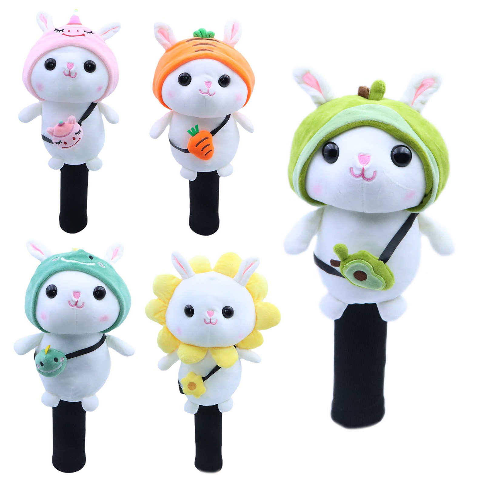 Headcover Driver - Plush Animal-shaped Golf Club Head Cover