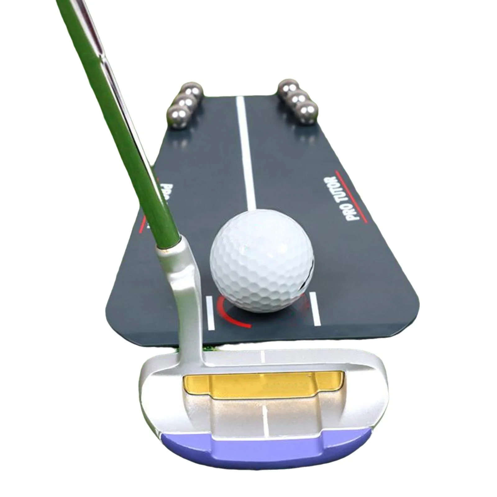 Golf Equipment Kids - Portable acrylic golf practice tutor putting