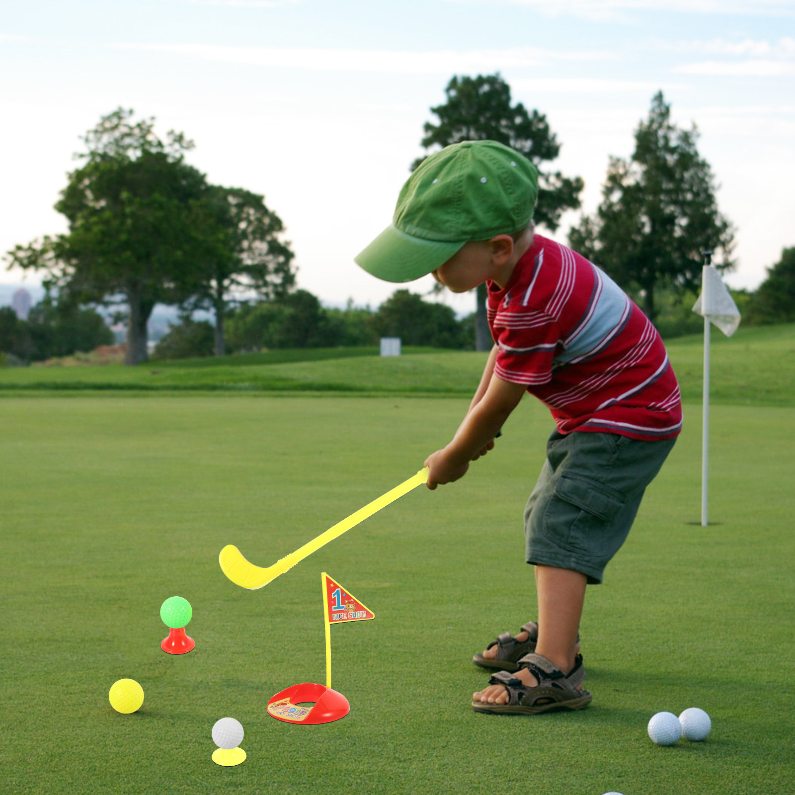 Golf Equipment Kids - 1Set Educational Kids Golf Sports Set