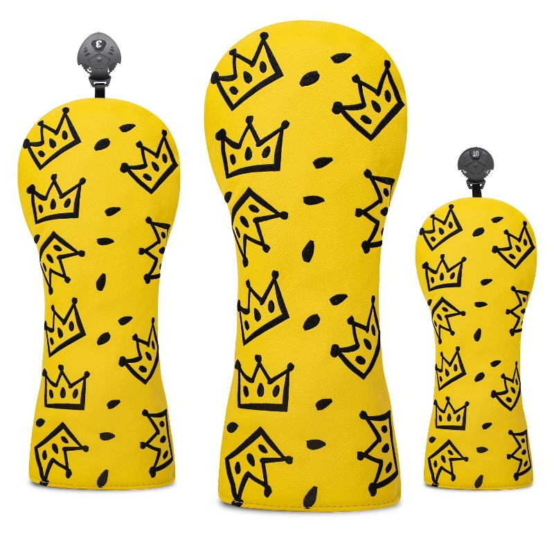 Golf Equipment Organizer - Cheese Crown Golf Club Head Cover
