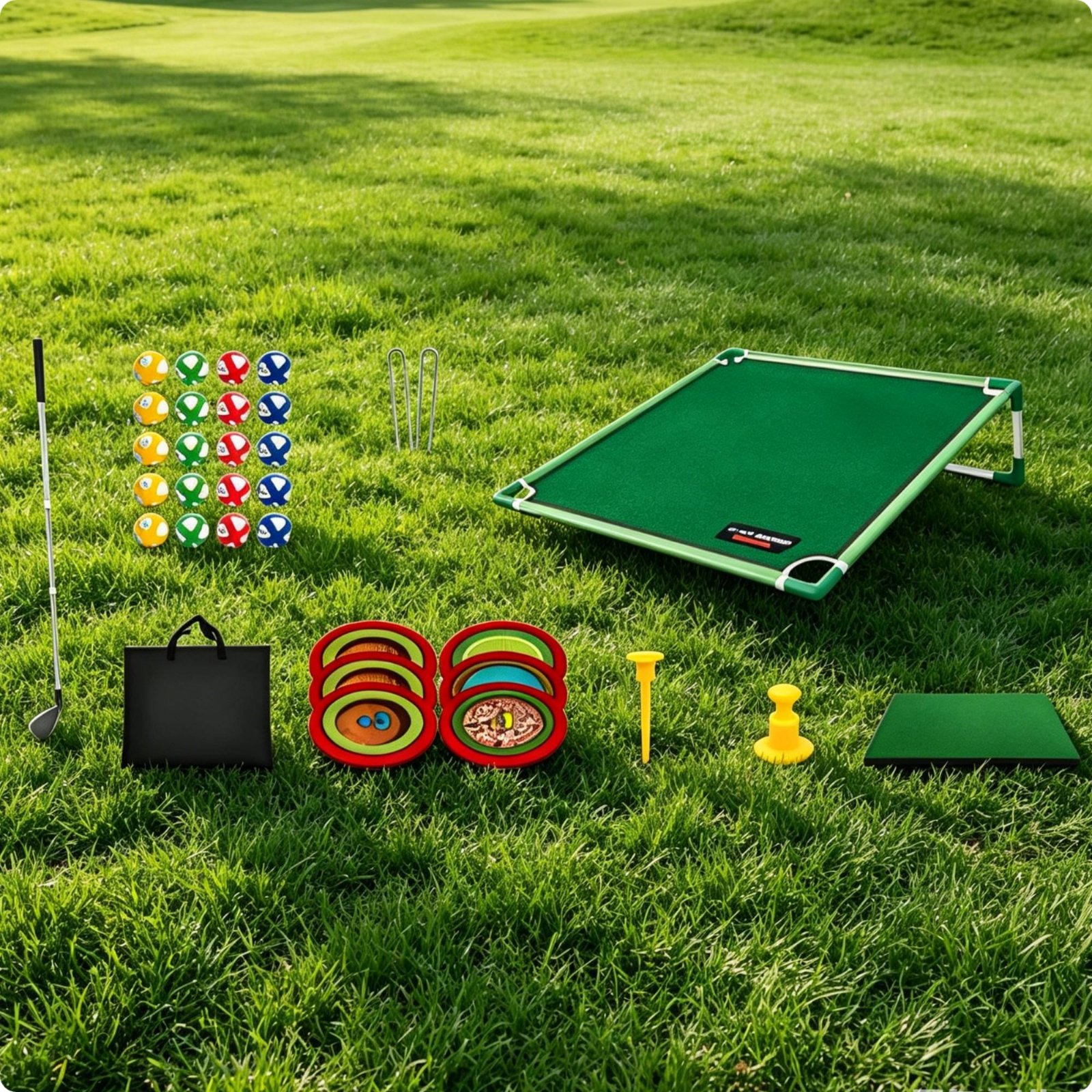 X Golf Equipment - Portable Golf Practice Target Easy to