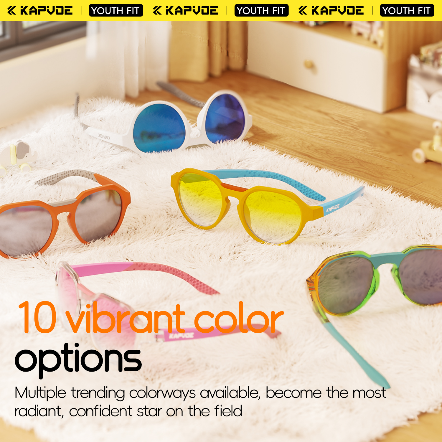 KAPVOE Children Glasses Sports - Golf Equipment Kids のレビューと価格