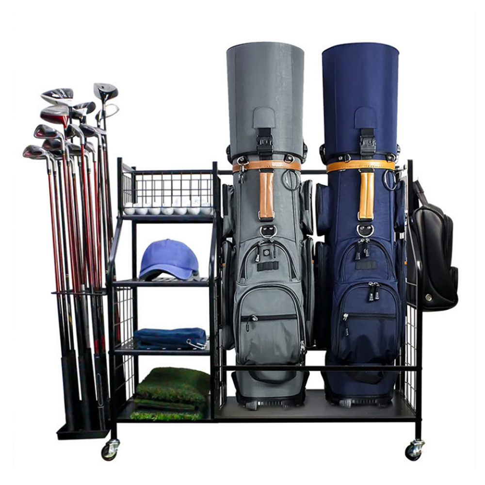 Golf Bag Storage Garage Organi - Golf Equipment Organizer For Garage のレビューと価格