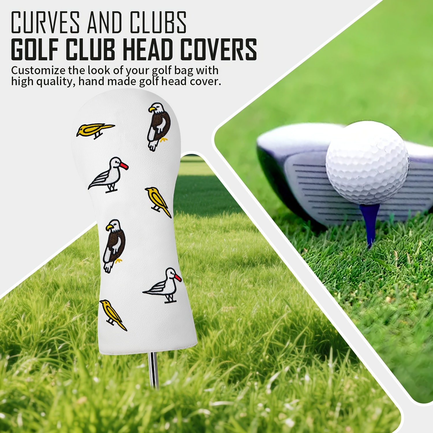 1pc/4pcs Driver/Fairway/Hybrid - Golf Equipment Organizer のレビューと価格