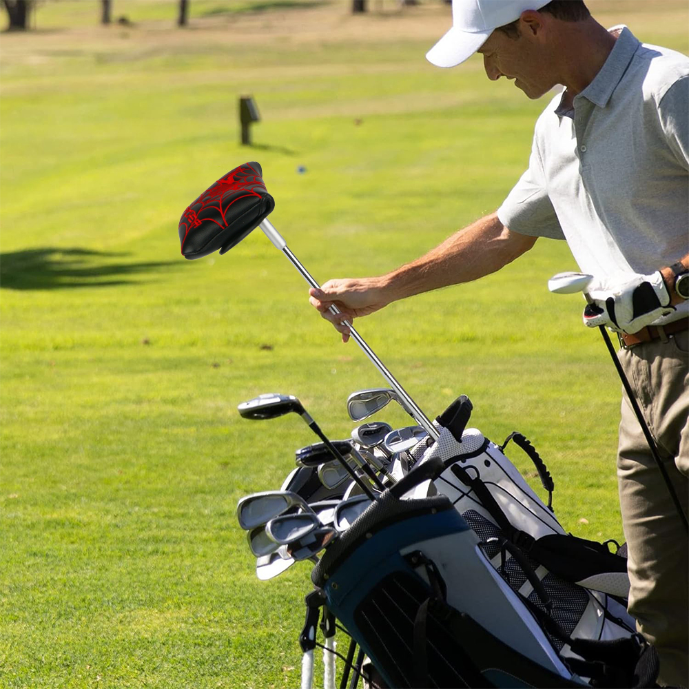 Spider Design Golf Mallet Putt - Headcover Driver のレビューと価格