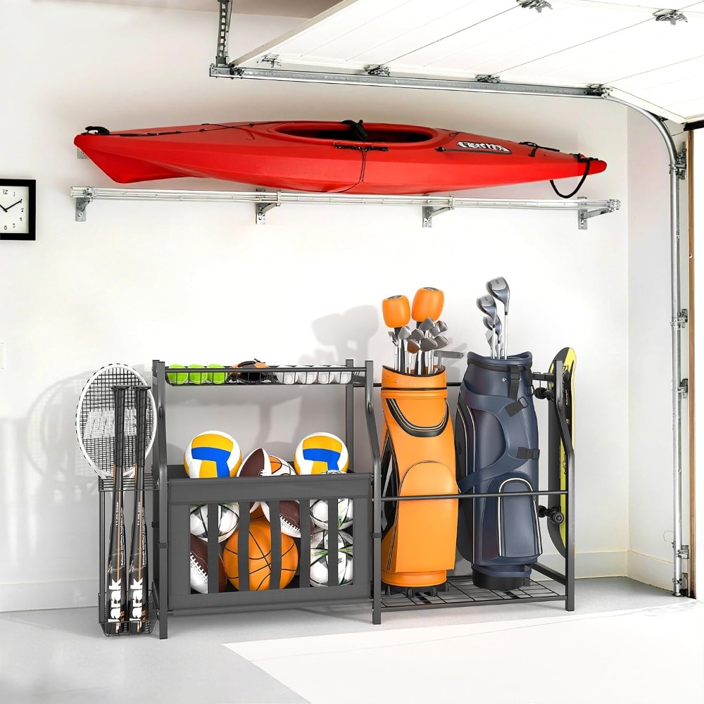 Garage Sports Equipment Organi - Golf Equipment Organizer For Garage のレビューと価格