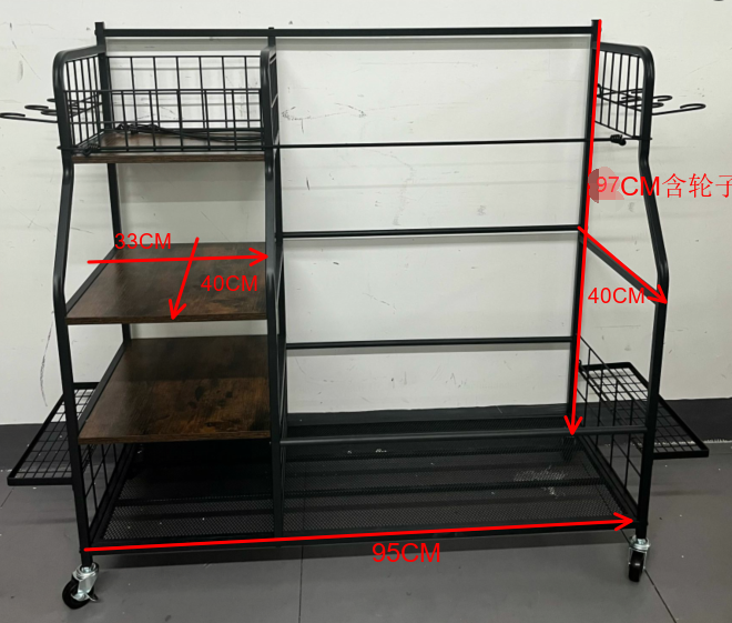 Rolling Golf Storage Rack Gara - Golf Equipment Organizer For Garage のレビューと価格