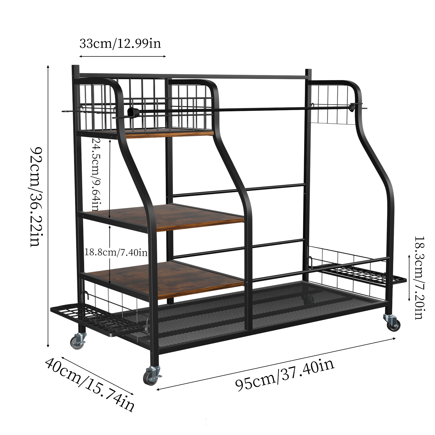 Rolling Golf Storage Rack Gara - Golf Equipment Organizer For Garage のレビューと価格