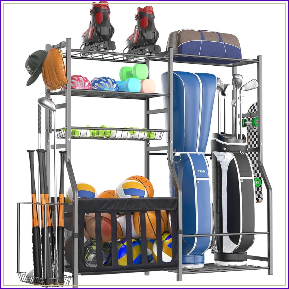 Heavy Duty Garage Sports Equip - Golf Equipment Organizer For Garage のレビューと価格