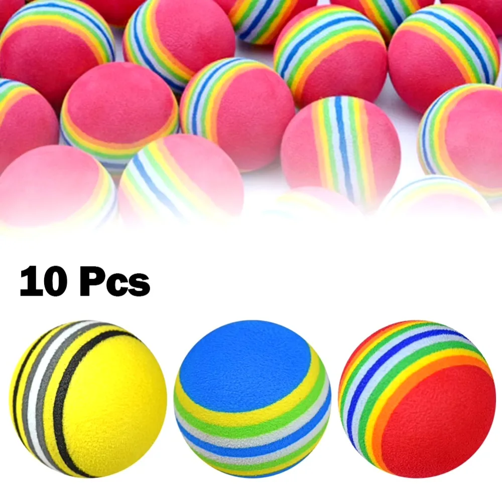 10Pcs 35mm Golf Practice Foam  - Practice Equipment For Golf のレビューと価格