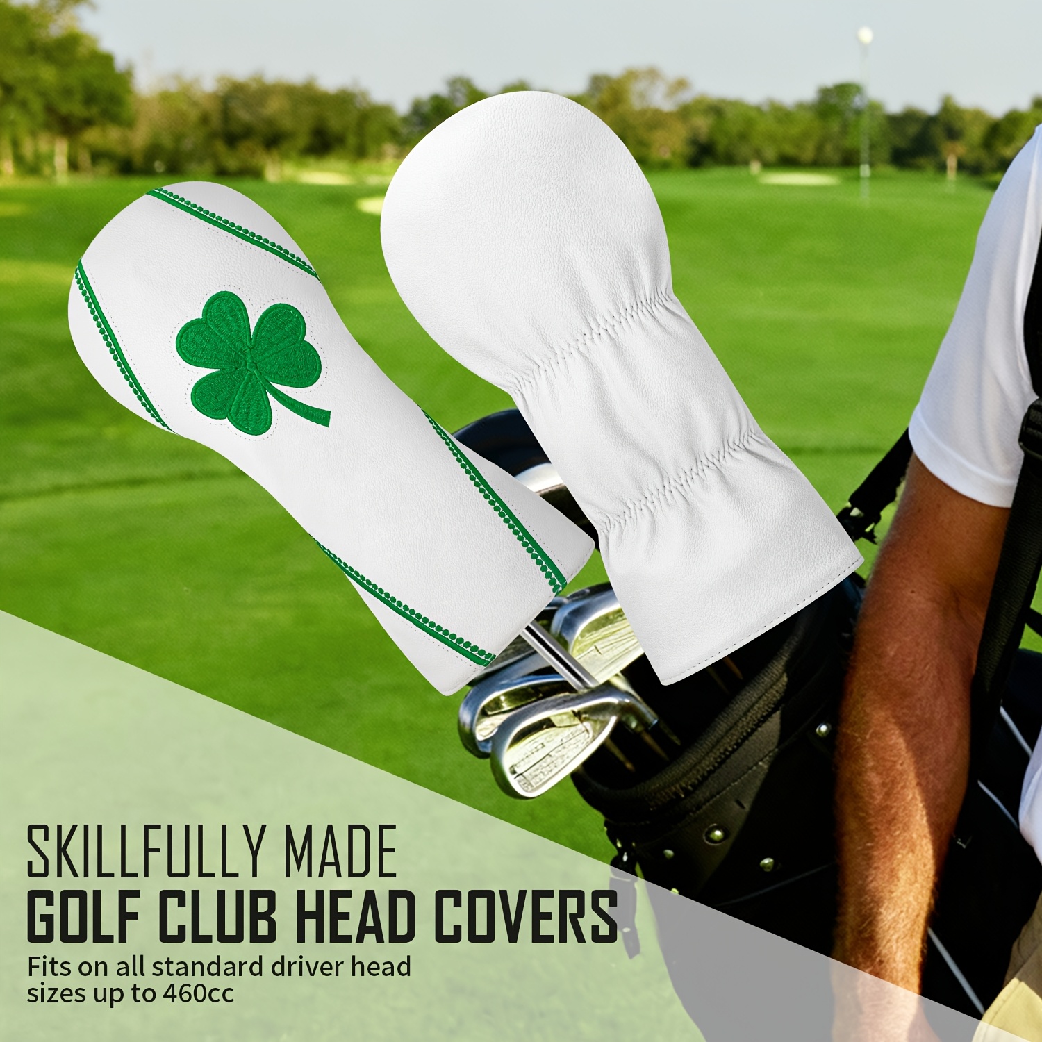 1pc/4pcs Golf Club Head Covers - Headcover Driver のレビューと価格