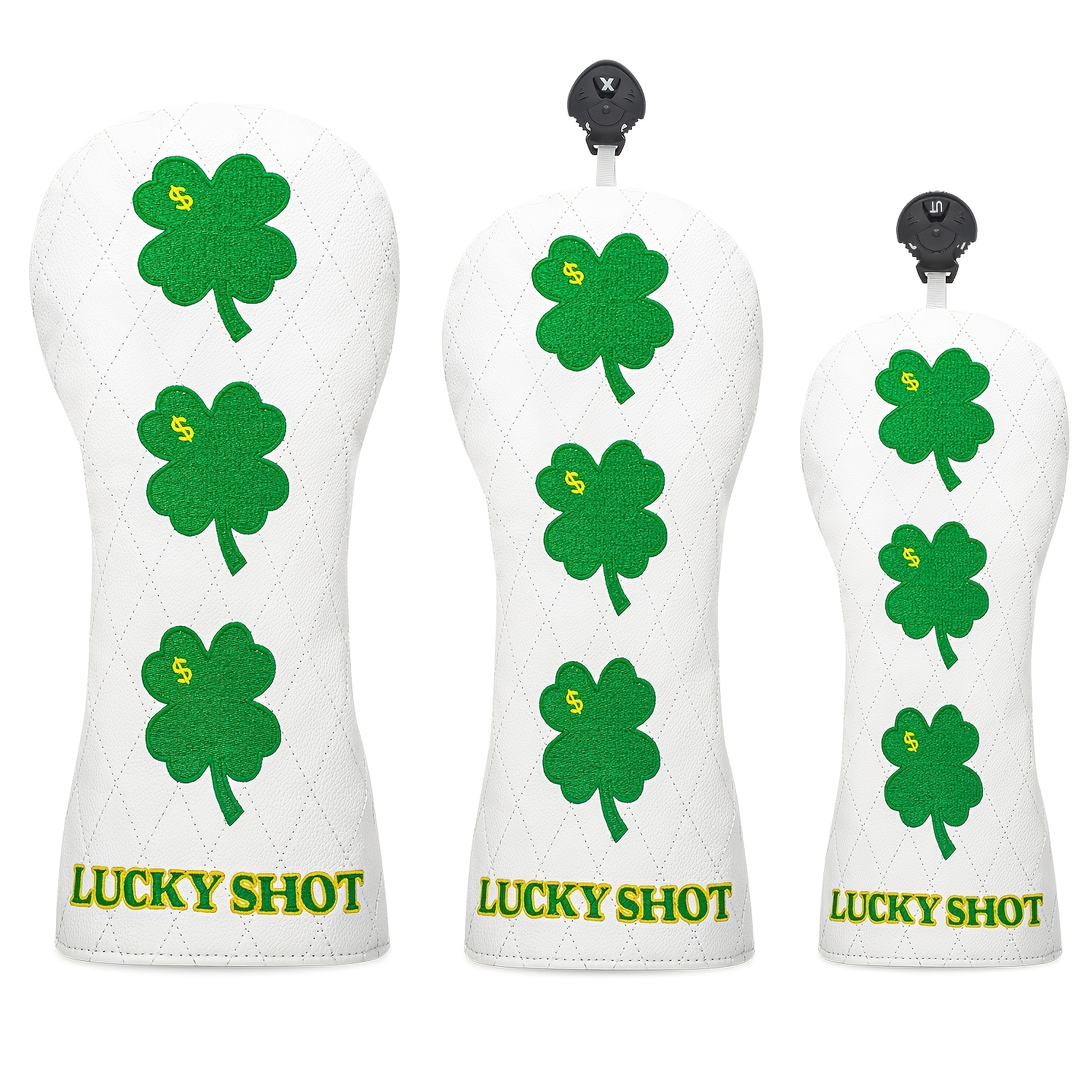 1pc/3pcs Four-Leaf Clover Doll - Headcover Driver のレビューと価格
