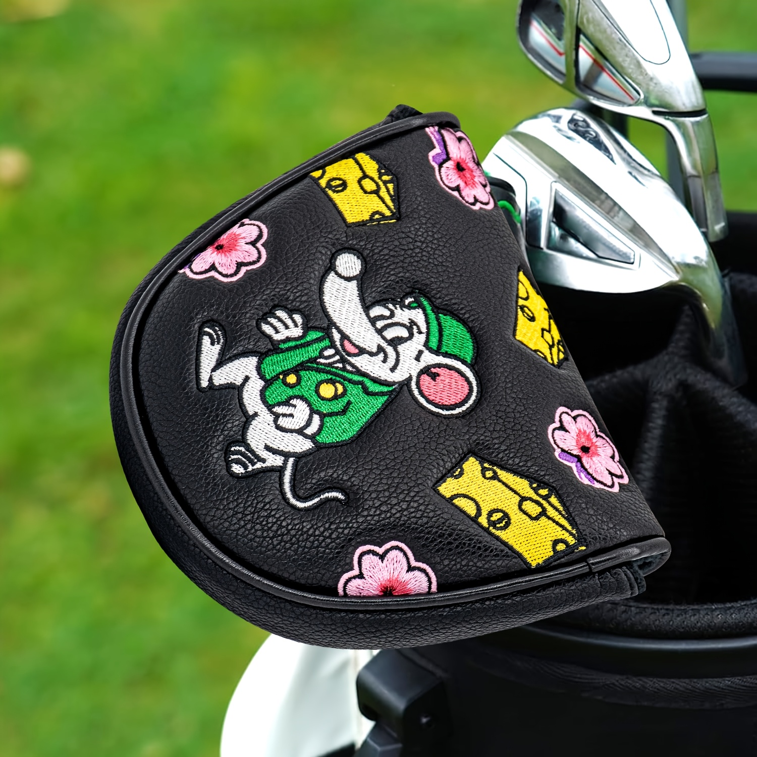 1pc Mouse Cheese Design Golf C - Golf Equipment Organizer のレビューと価格
