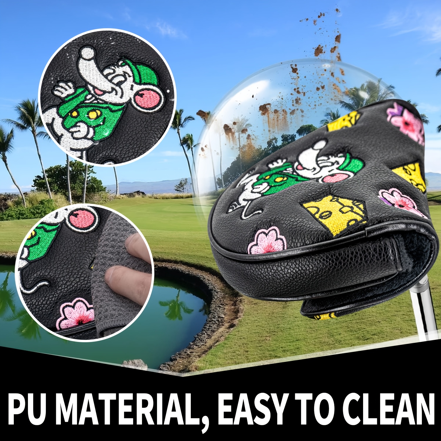 1pc Mouse Cheese Design Golf C - Golf Equipment Organizer のレビューと価格