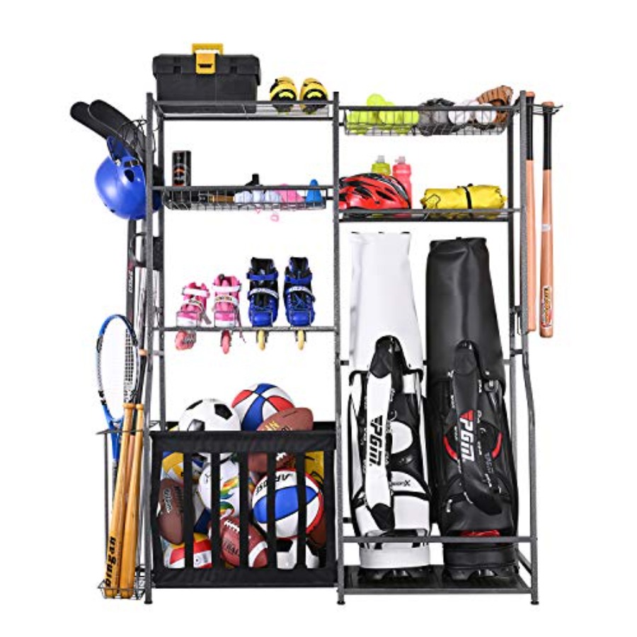 Garage Sports Equipment Storag - Golf Equipment Organizer For Garage のレビューと価格