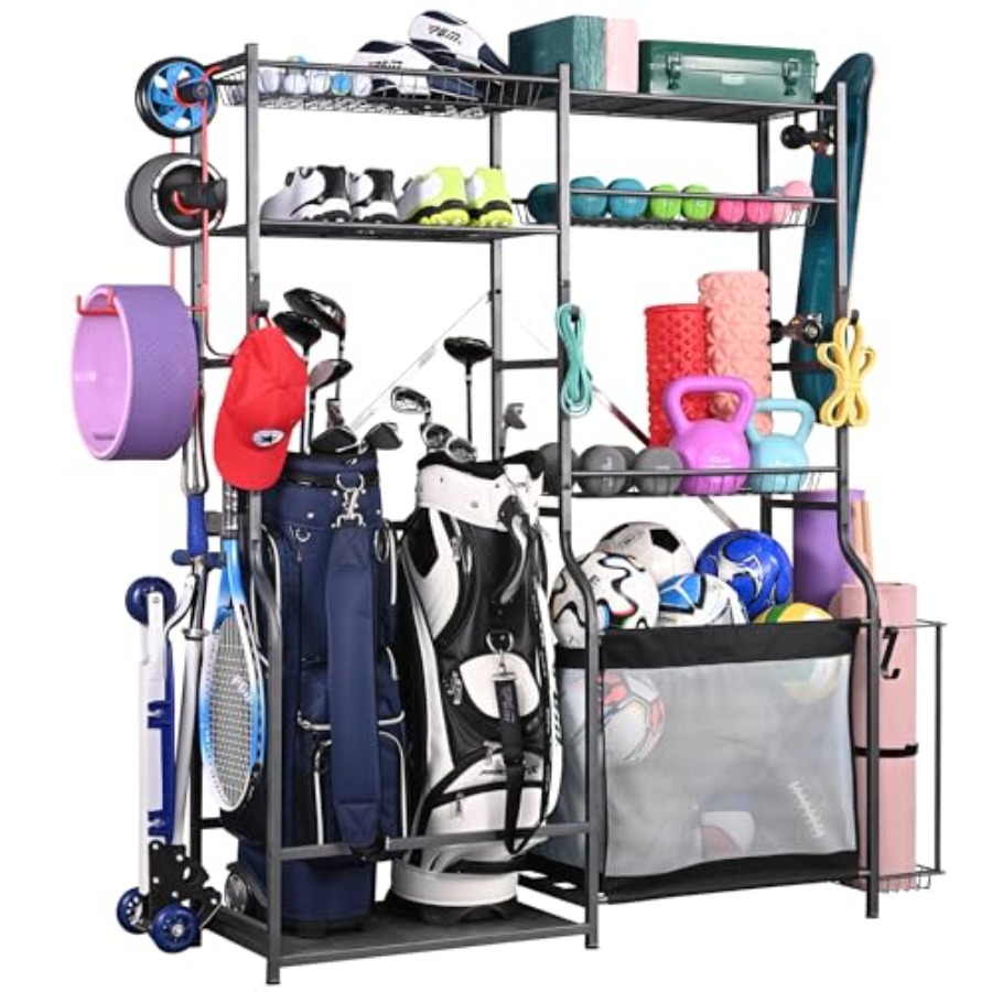 Extra Large Golf Storage Ball  - Golf Equipment Organizer For Garage のレビューと価格
