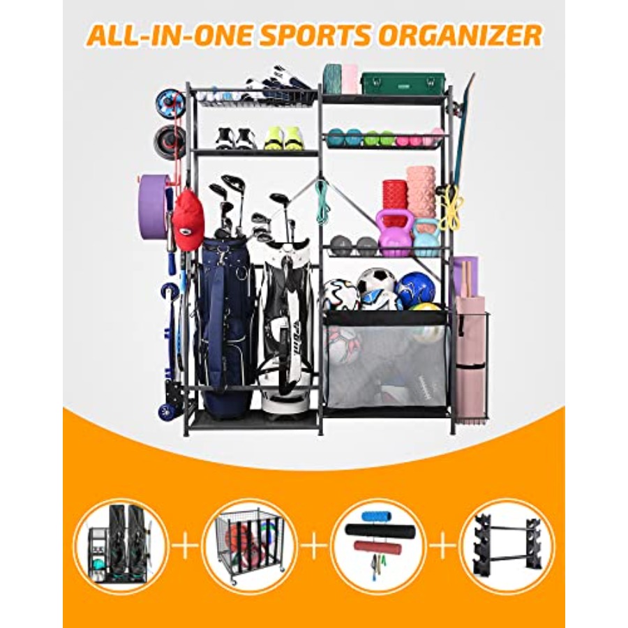 Extra Large Golf Storage Ball  - Golf Equipment Organizer For Garage のレビューと価格