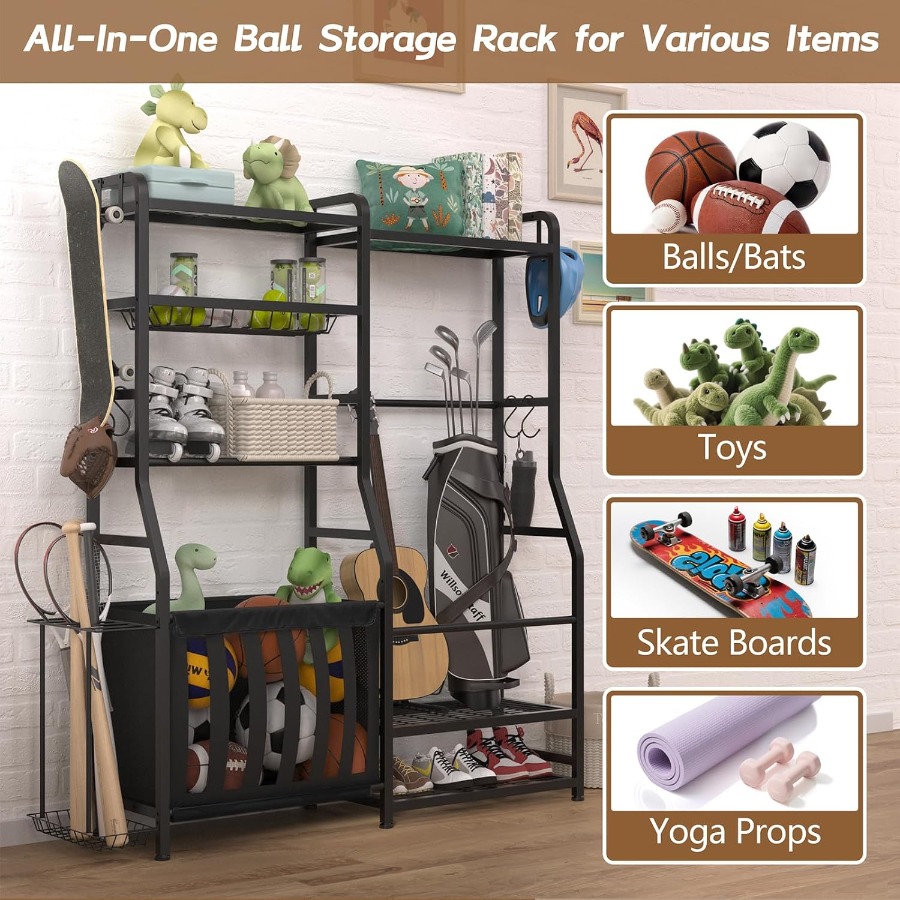 Garage Sports Equipment Organi - Golf Equipment Organizer For Garage のレビューと価格