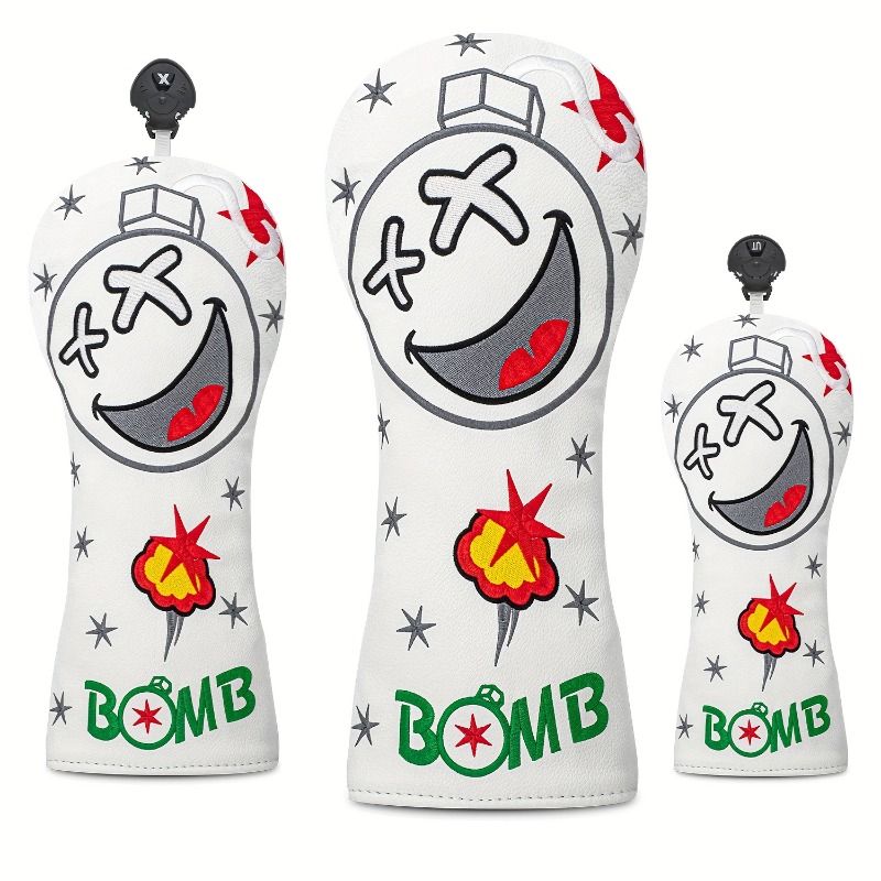 Golf Club Head Cover - White,  - Golf Equipment Organizer のレビューと価格