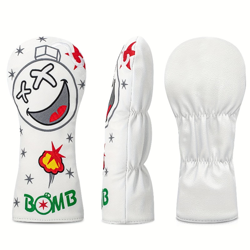 Golf Club Head Cover - White,  - Golf Equipment Organizer のレビューと価格