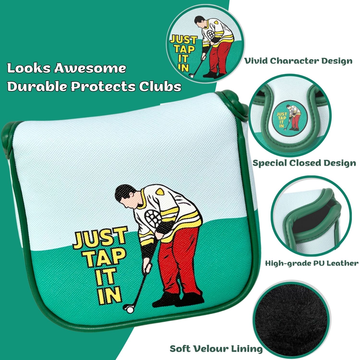 Premium Putt Cover for DF3, Go - Headcover Driver のレビューと価格
