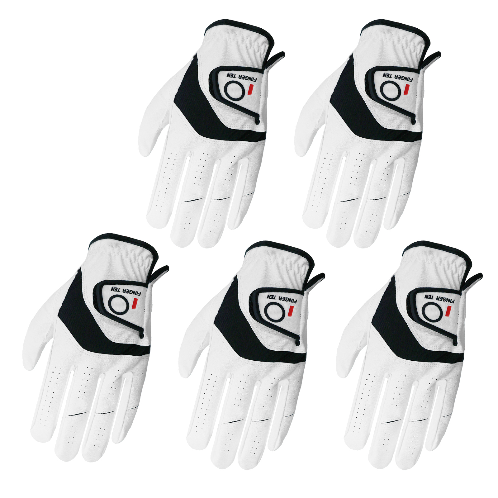 5 Pcs Golf Gloves Men Leather  - Golf Equipment For Sale のレビューと価格