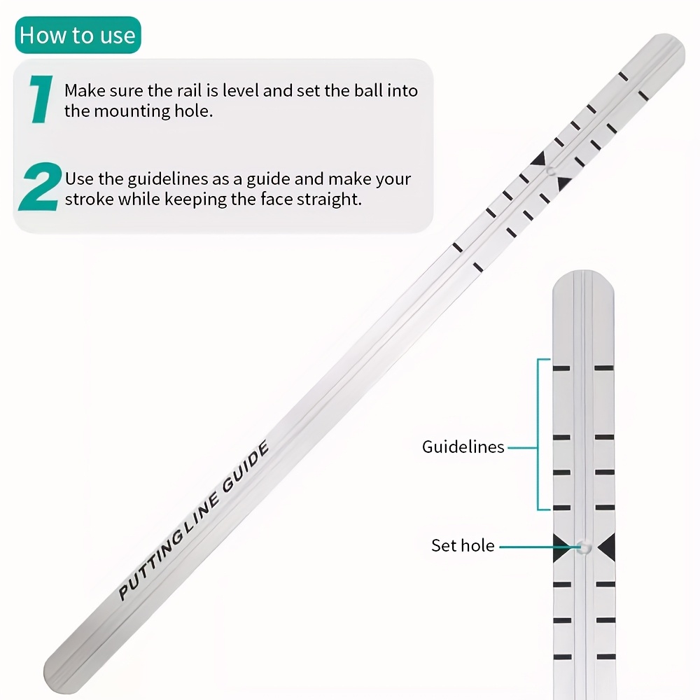 Golf Putting Line Guide Puttin - Practice Equipment For Golf のレビューと価格