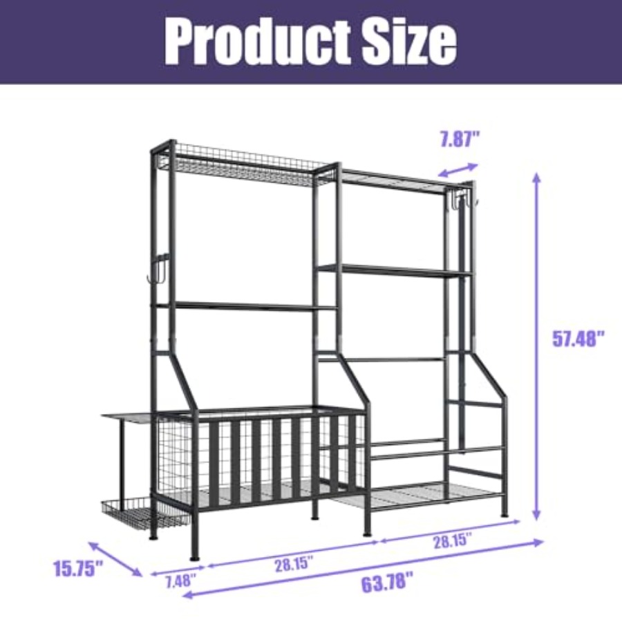 Sports Equipment Organizer Hea - Golf Equipment Organizer For Garage のレビューと価格