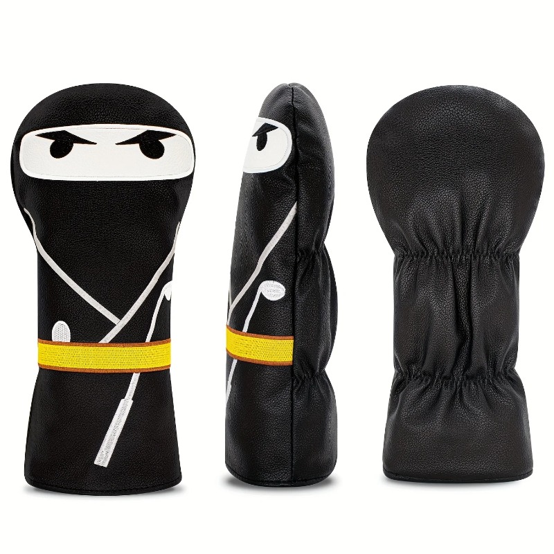 Samurai Pattern Black Golf Clu - Headcover Driver のレビューと価格