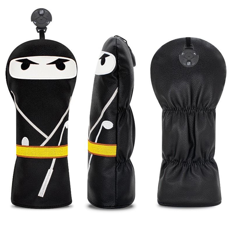 Samurai Pattern Black Golf Clu - Headcover Driver のレビューと価格
