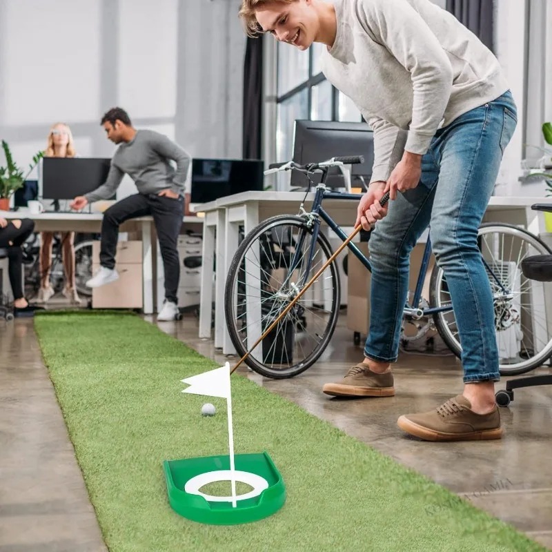 Golf Putting Cup with Flag Pra - Golf Equipment Kids のレビューと価格