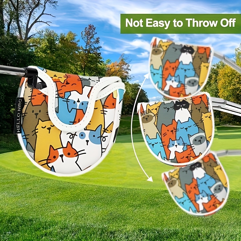 1pc Mallet Putter Head Cover B - Golf Equipment Organizer のレビューと価格