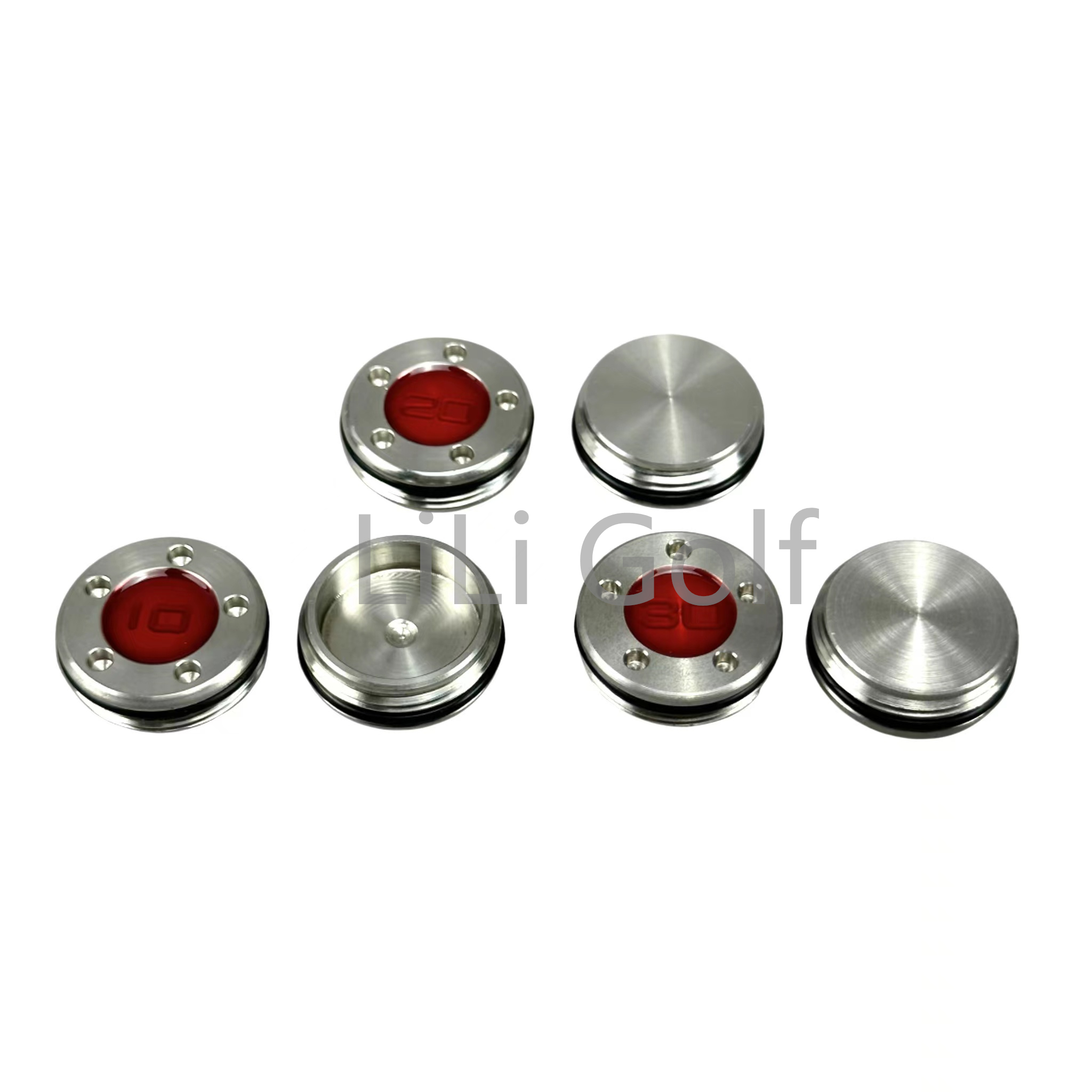 2pcs Red Golf Weight Custom Pu - Driver Golf Titanium のレビューと価格