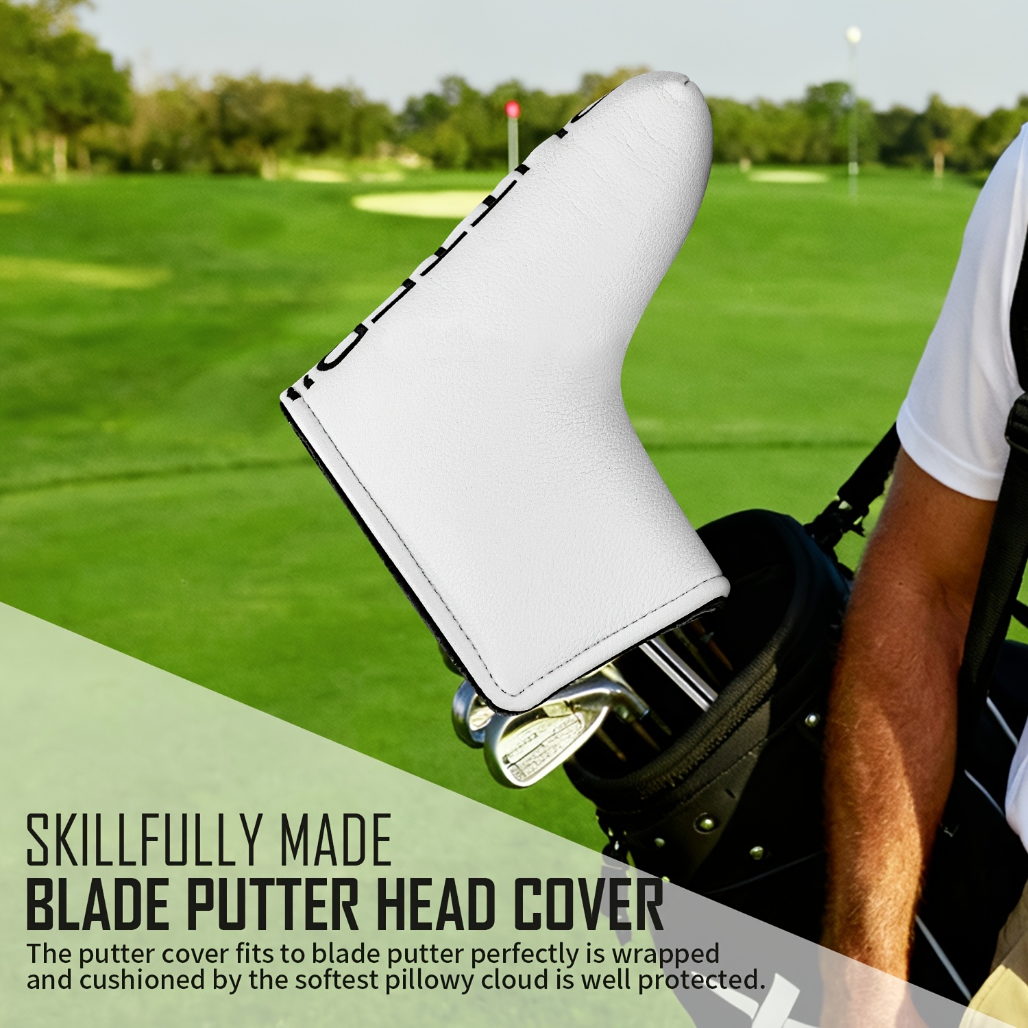 1pc Trendy Blade Golf Putter H - Headcover Driver のレビューと価格