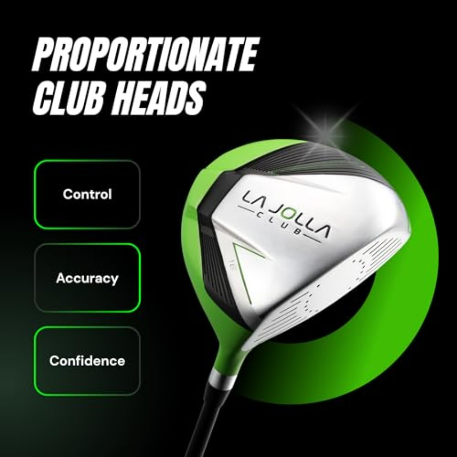Junior Golf Set Lightweight Al - Driver Golf Titanium のレビューと価格