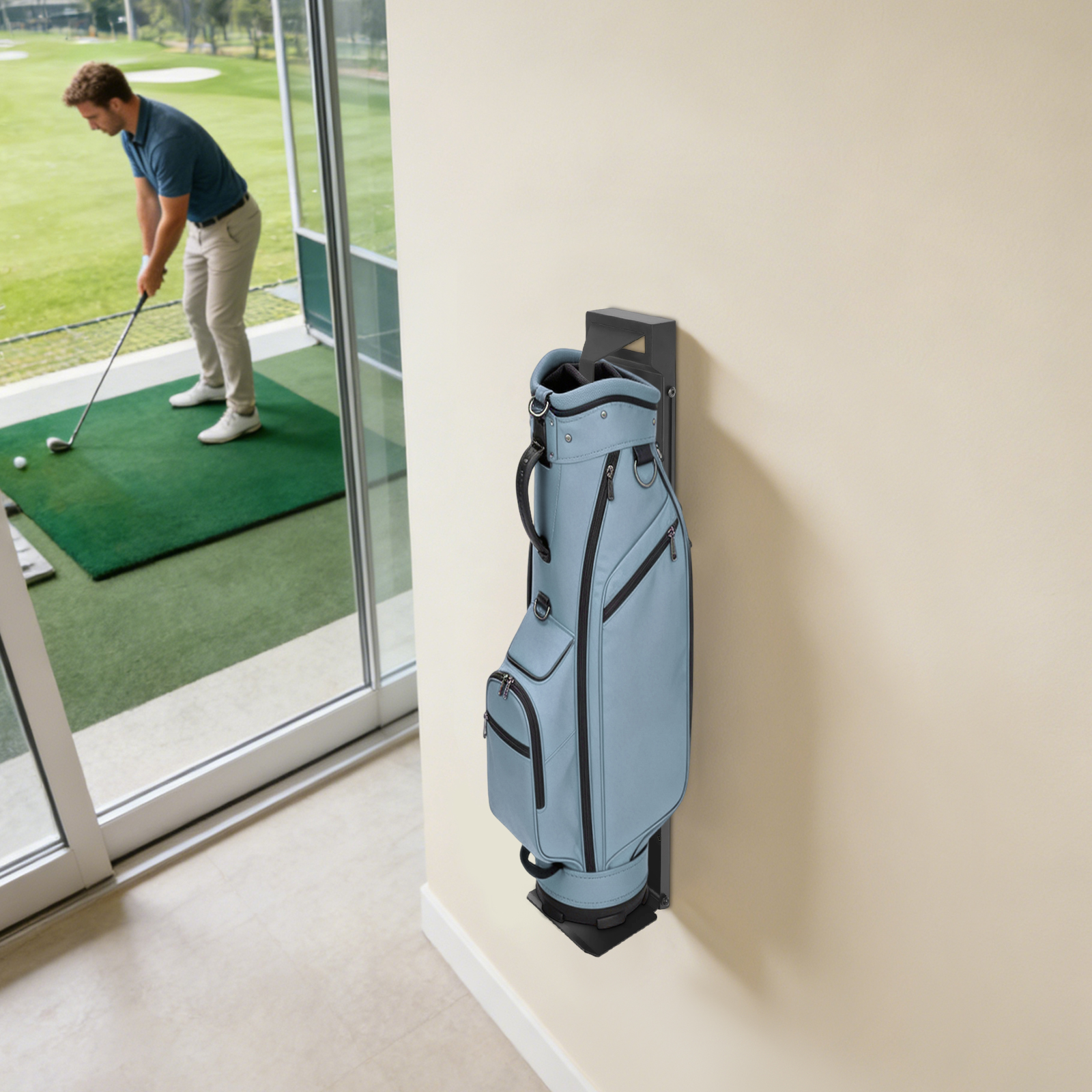 Wall Mount Golf Bag Holder Stu - Golf Equipment Organizer For Garage のレビューと価格