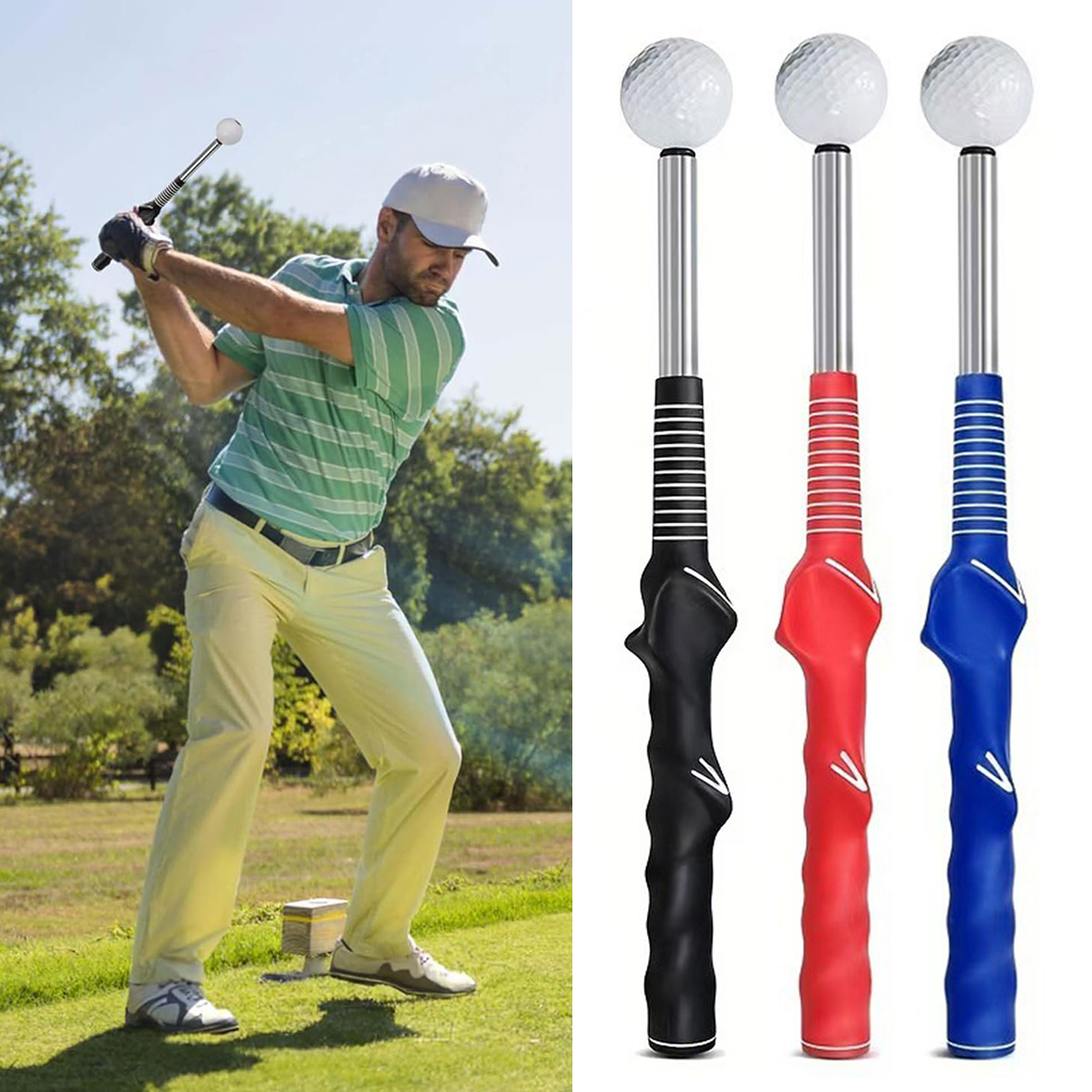 Retractable Golf Swing Trainin - Practice Equipment For Golf のレビューと価格