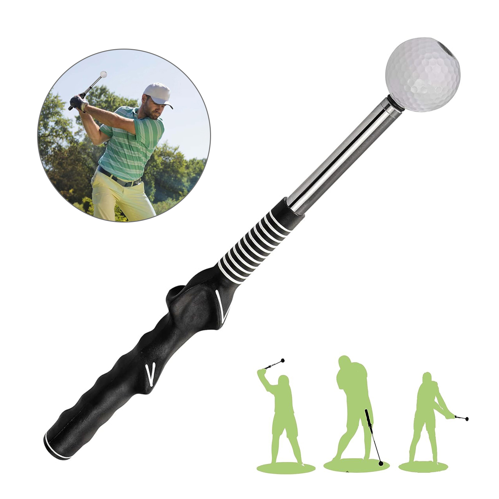 Retractable Golf Swing Trainin - Practice Equipment For Golf のレビューと価格